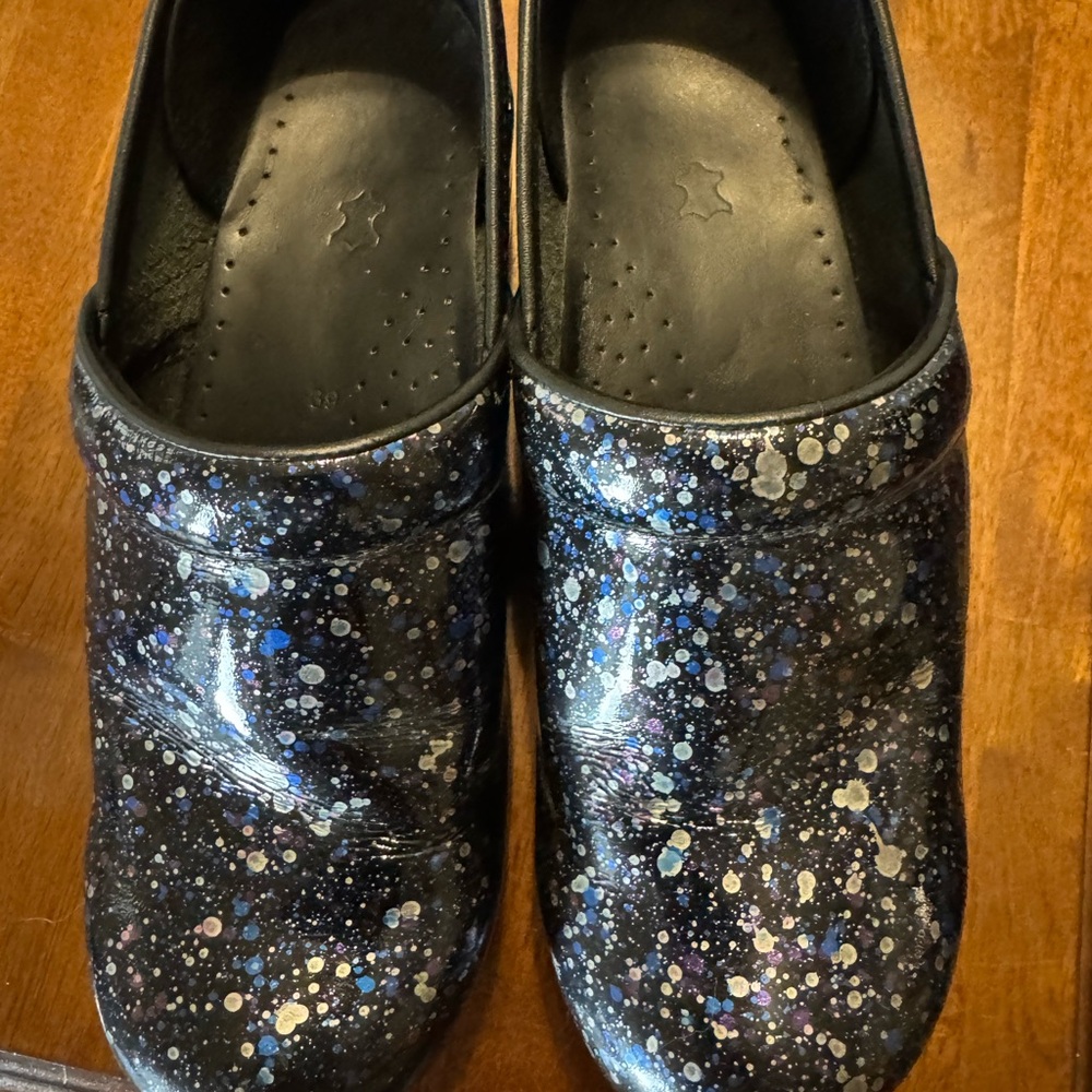 Dansko Black Leather Shoes